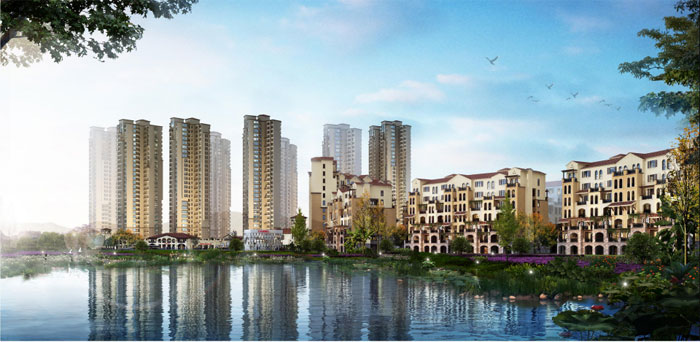 俊安?惠州水口住宅項(xiàng)目廣東省惠州市13.9萬㎡設(shè)計案例