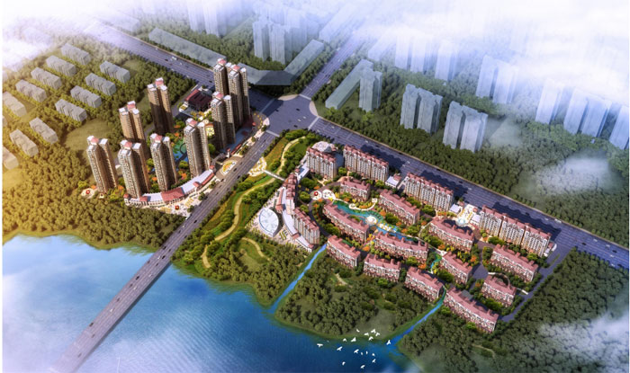 俊安?惠州水口住宅項(xiàng)目廣東省惠州市13.9萬㎡設(shè)計案例